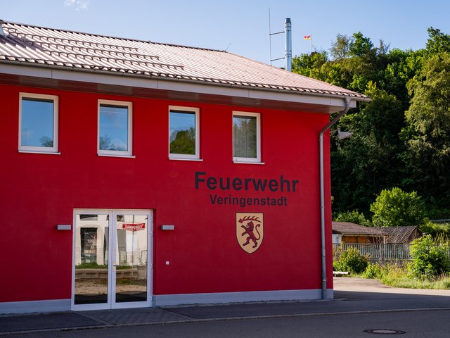 Feuerwehrhaus Veringenstadt Eingangsbereich